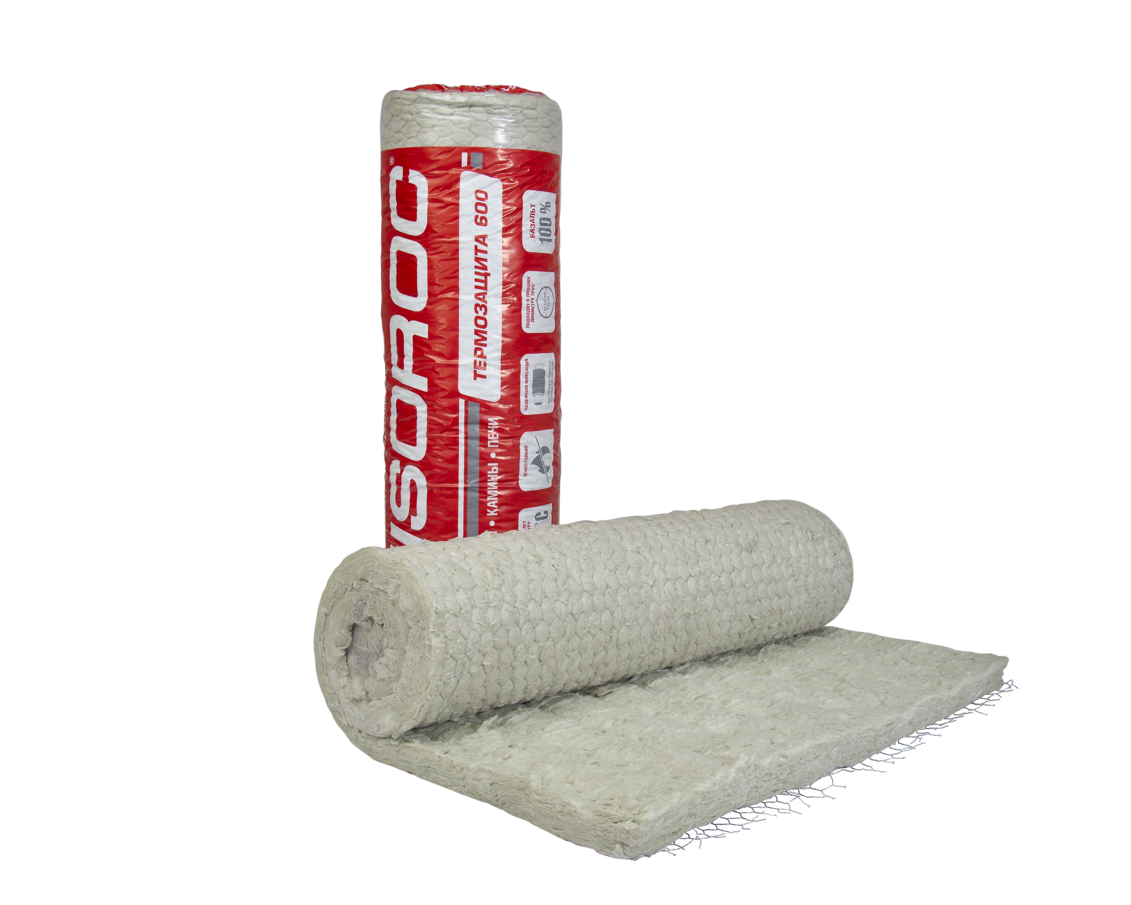 ISOROC Термозащита 600 | Isoroc - Теплоизоляция минераловатная